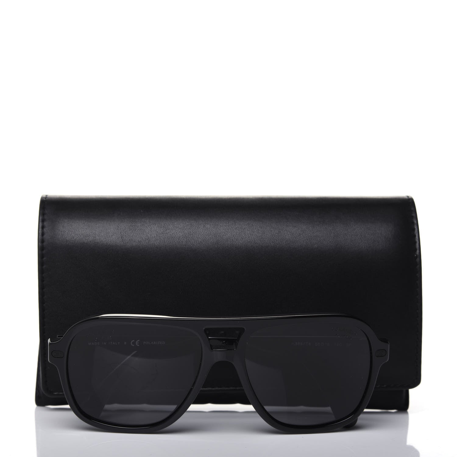 Chanel Acetate CC Sunglasses 5436-Q Black 7 of 7