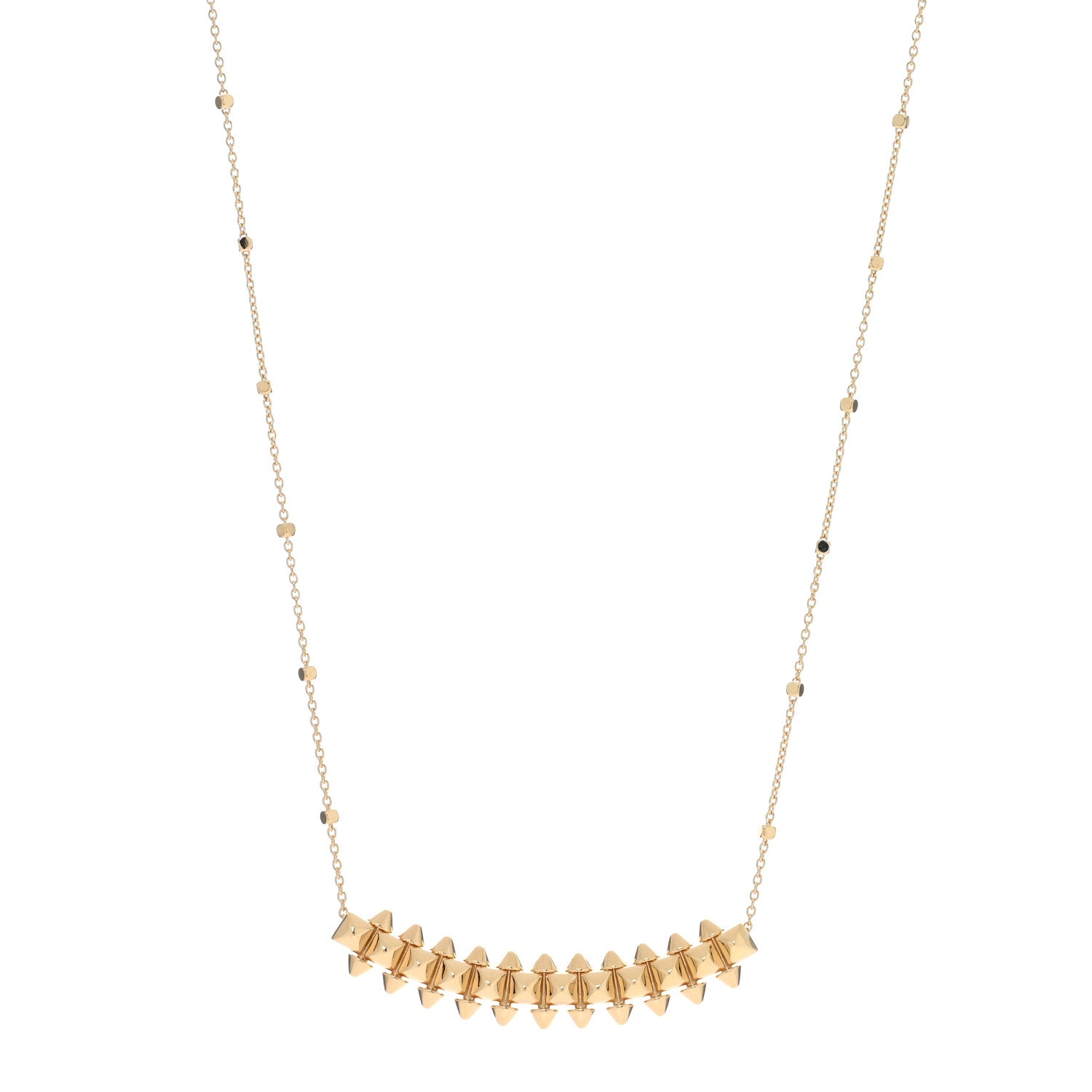 Cartier 18K Pink Gold Medium Clash de Cartier Necklace 1 of 5
