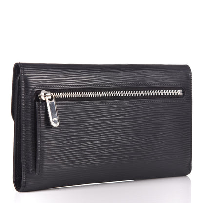 Louis Vuitton Epi Eugenie Wallet Black 3 of 8