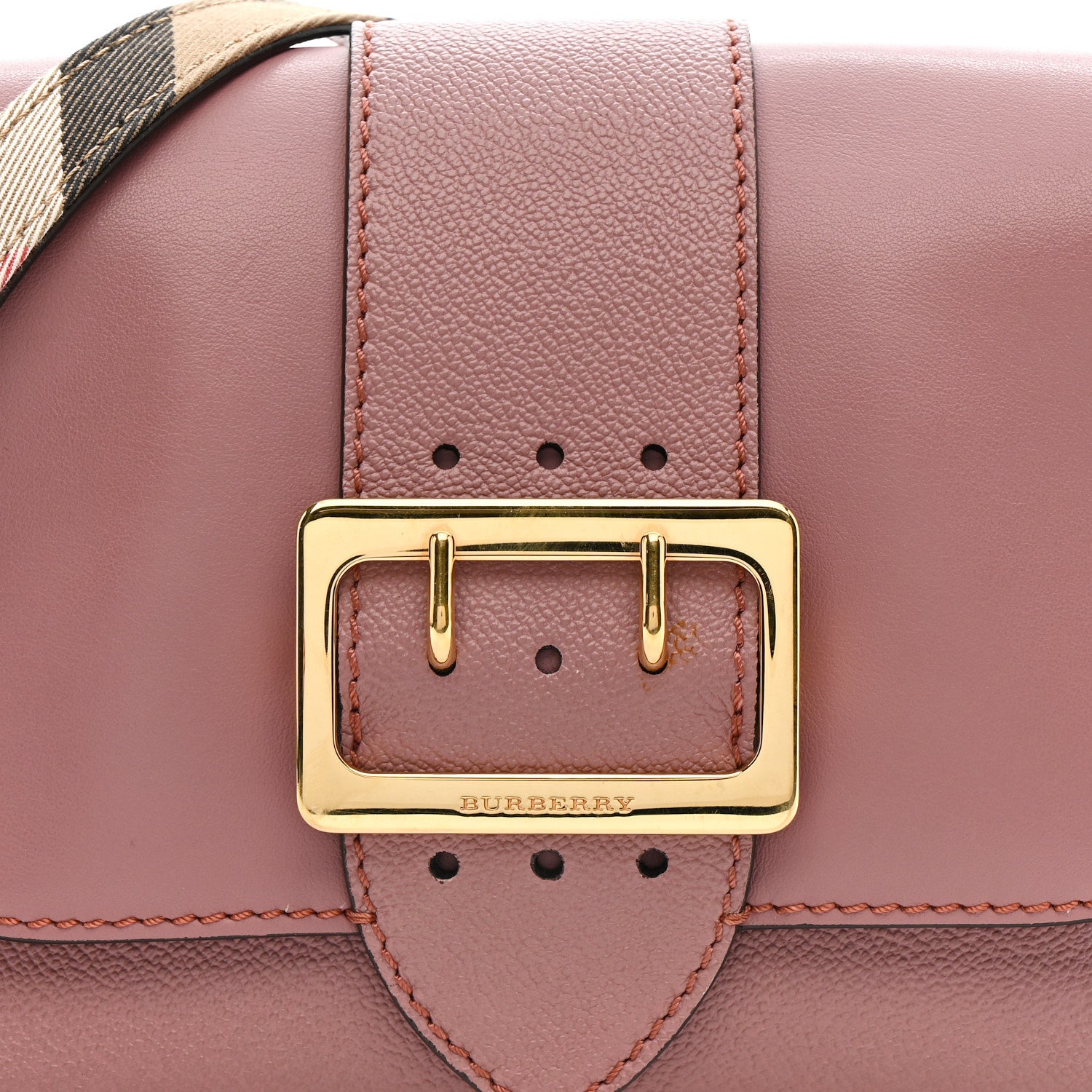 Burberry Soft Grain Calfskin Small Medley Crossbody Dusty Pink 8 of 14