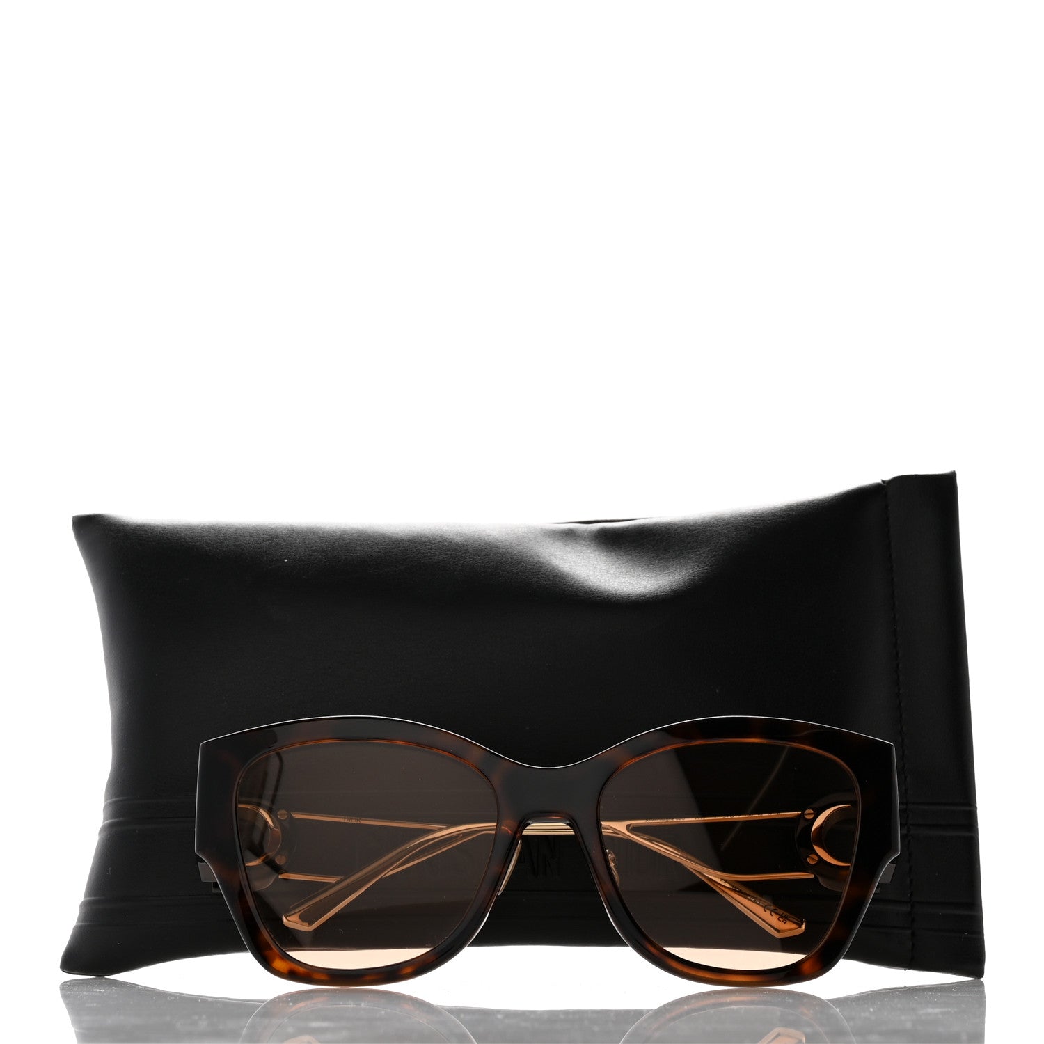 Christian Dior Rectangular 30 Montaigne 1 Sunglasses Tortoise 9 of 9