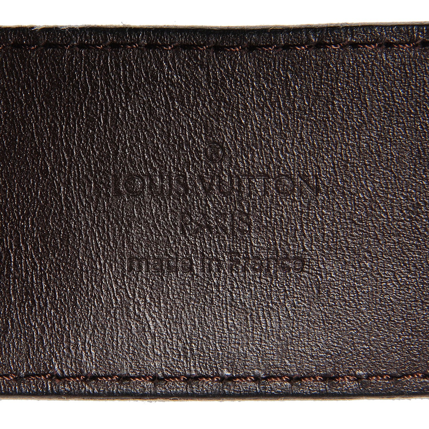 Louis Vuitton Damier Ebene LV Initiales Belt 100 40 4 of 5