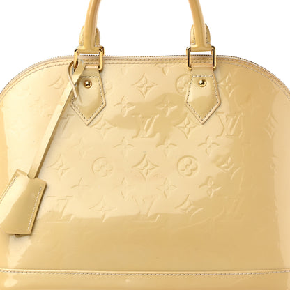 Louis Vuitton Vernis Alma PM Blanc Corail 8 of 18