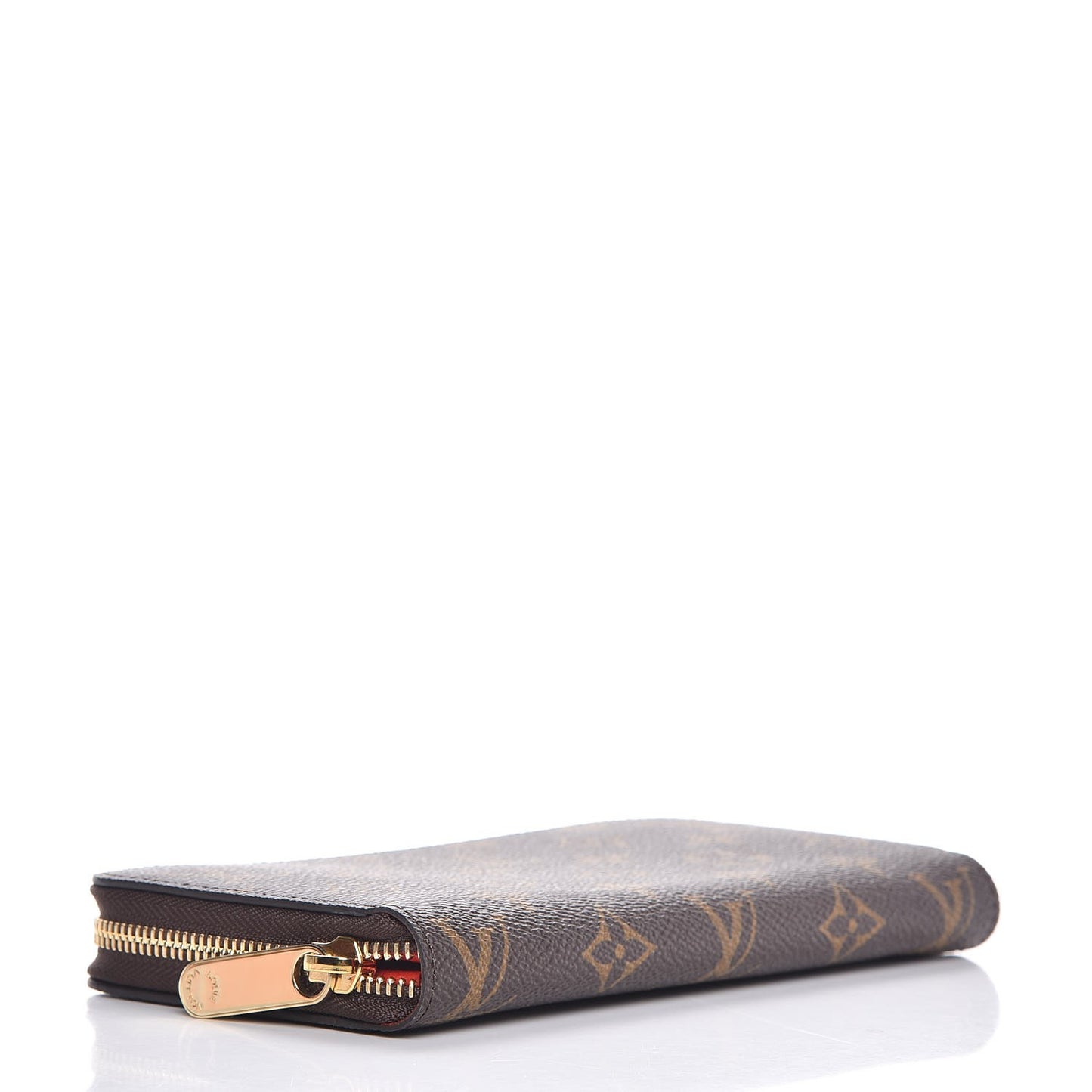 Monogram Zippy Wallet Coquelicot