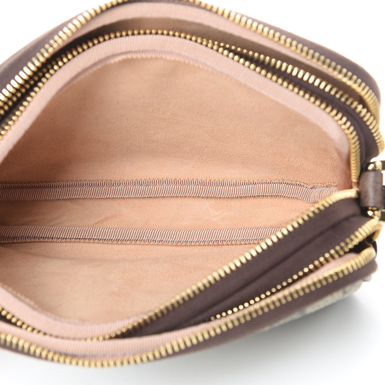 Gucci GG Supreme Monogram Web Mini Ophidia GG Bag Brown 6 of 14