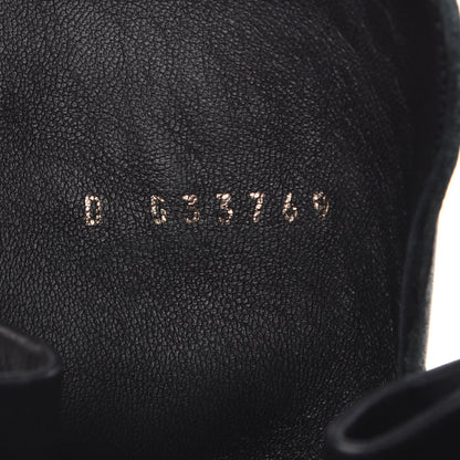Chanel Calfskin Combat Boots 38 Black 7 of 9