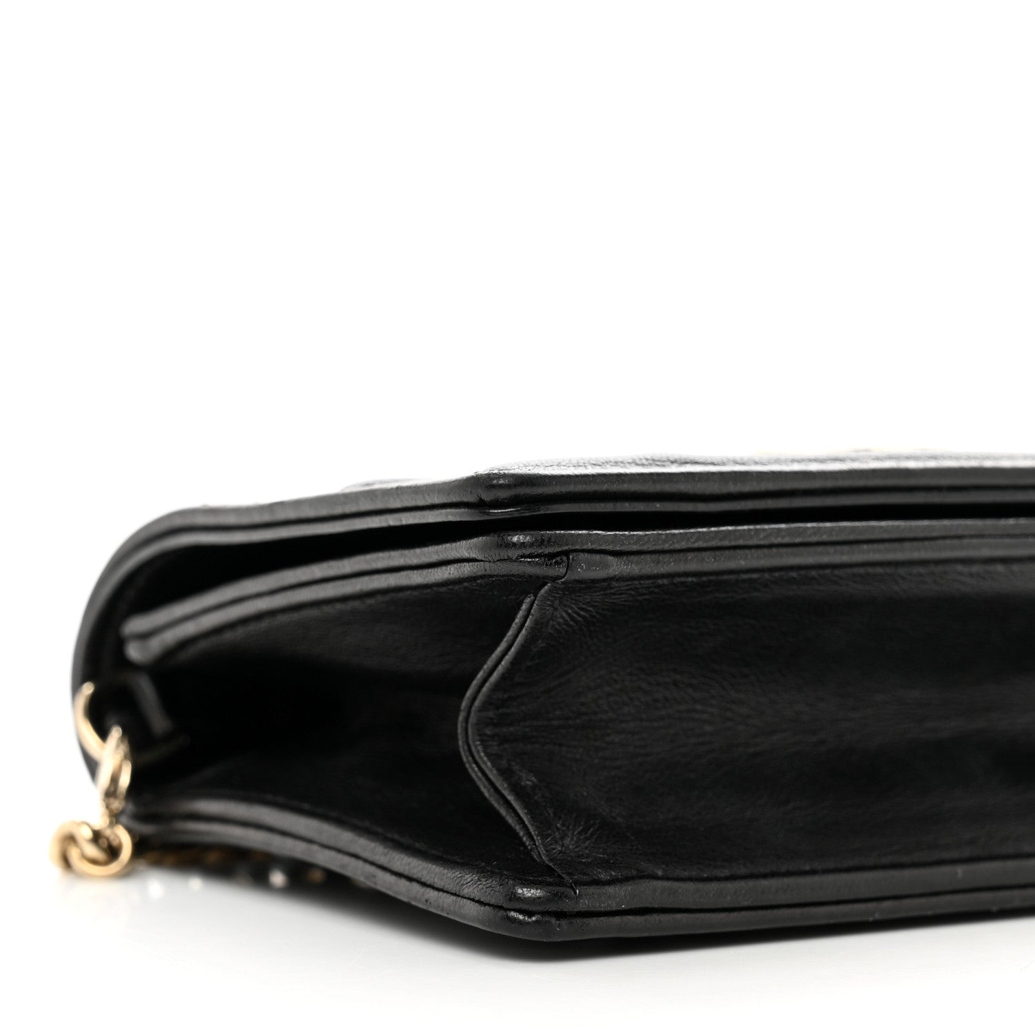 Christian Dior Lambskin Baby Diorama Flap Bag Black 7 of 8