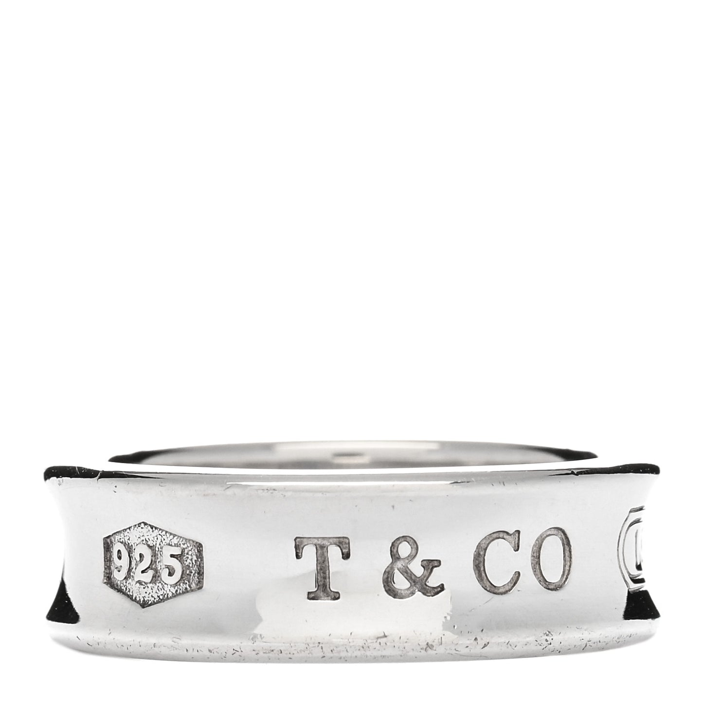 Sterling Silver 1837 Band Ring 55 7.25