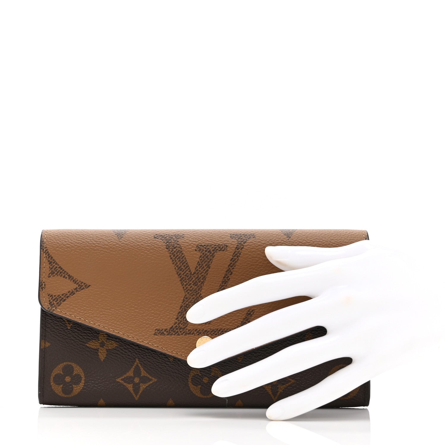 Louis Vuitton Reverse Monogram Giant Sarah Wallet 2 of 9