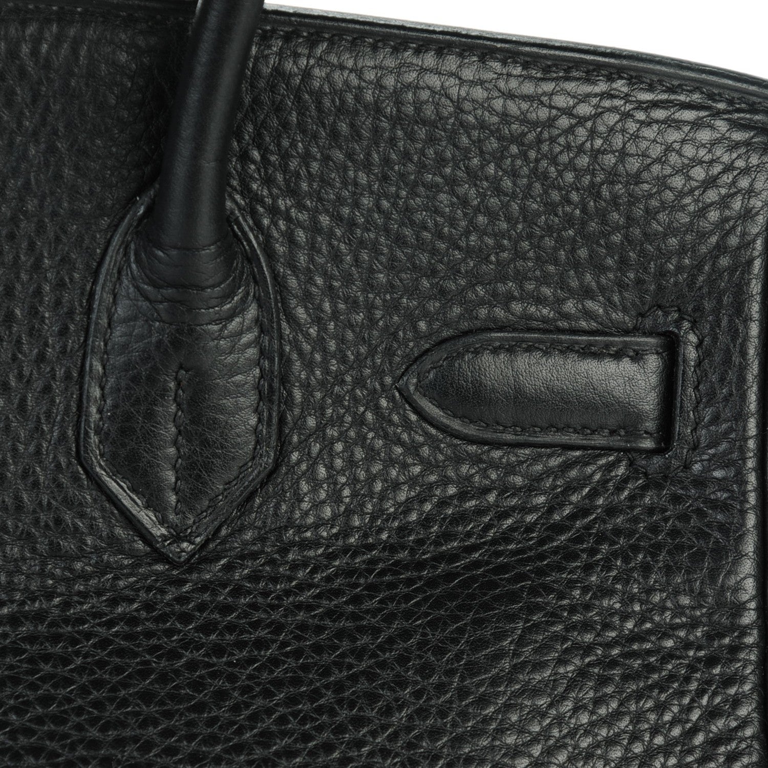 Hermes Taurillon Clemence Birkin 30 Black 29 of 31