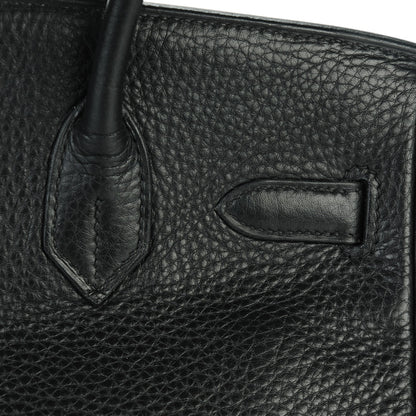 Hermes Taurillon Clemence Birkin 30 Black 29 of 31