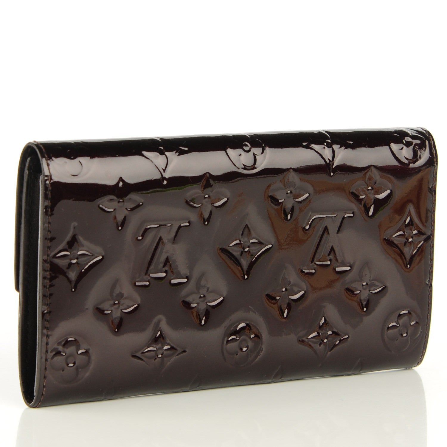 Louis Vuitton Vernis Sarah Wallet Amarante 3 of 7