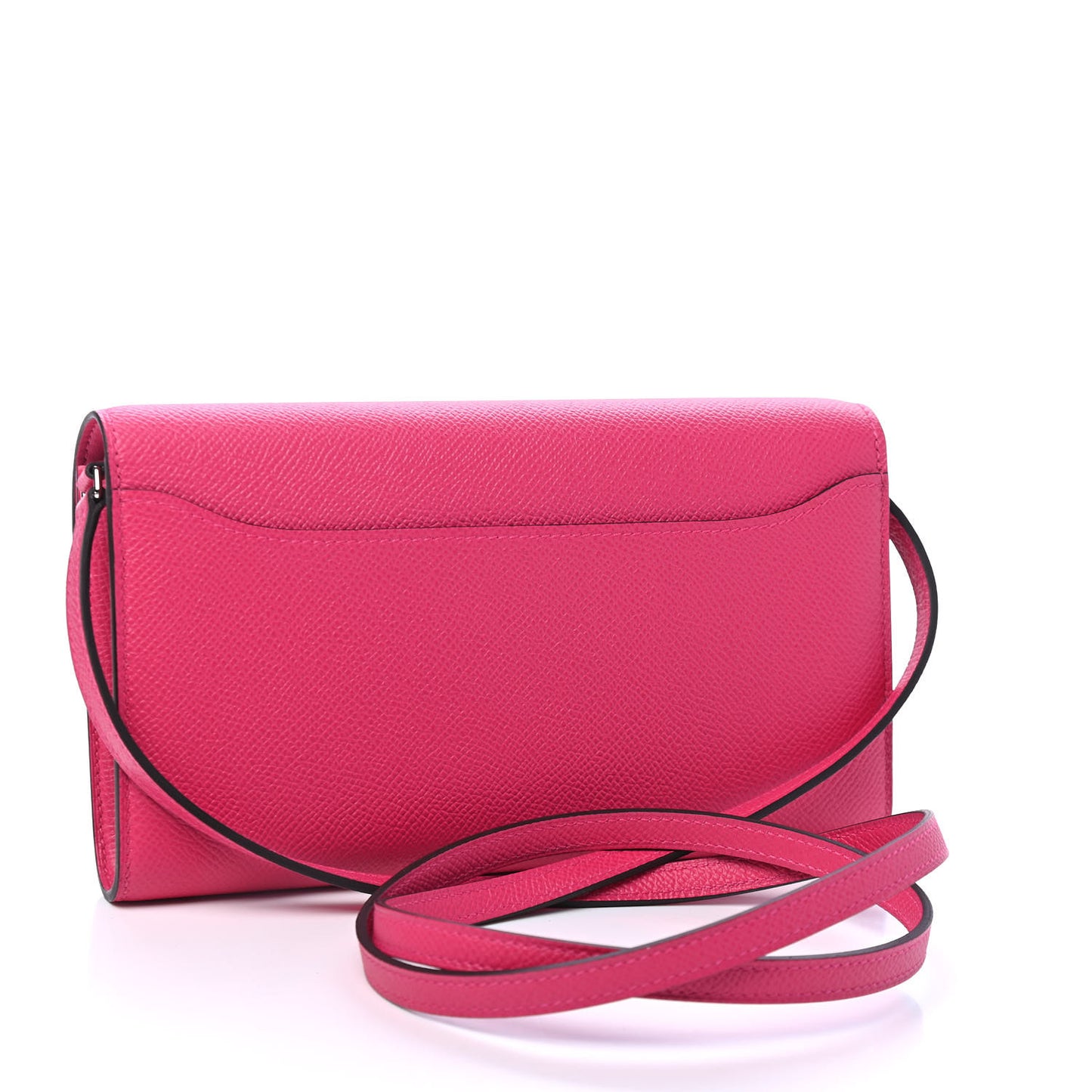 Epsom Lizard Constance Wallet To Go Rose Mexico