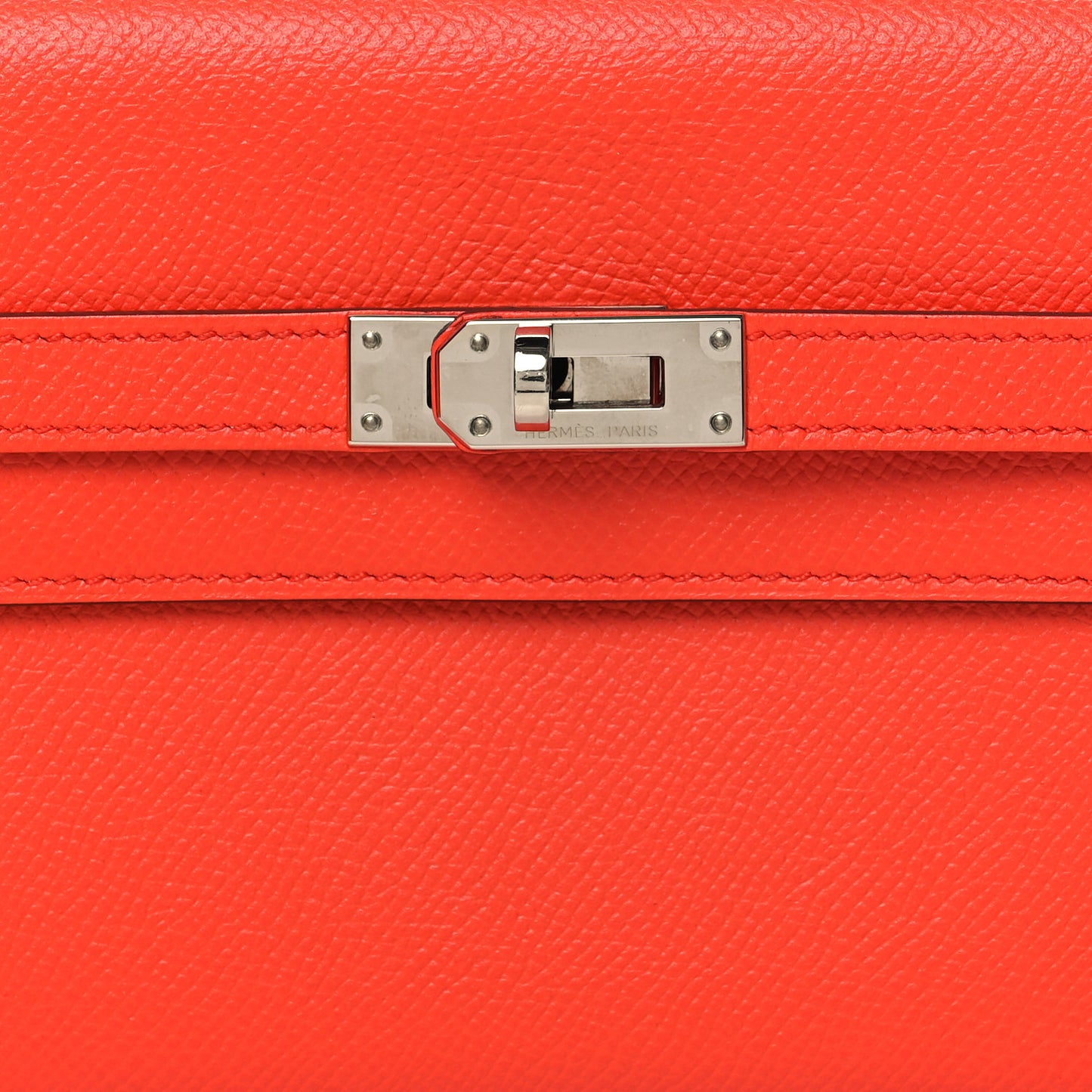 Epsom Kelly Longue Wallet Orange