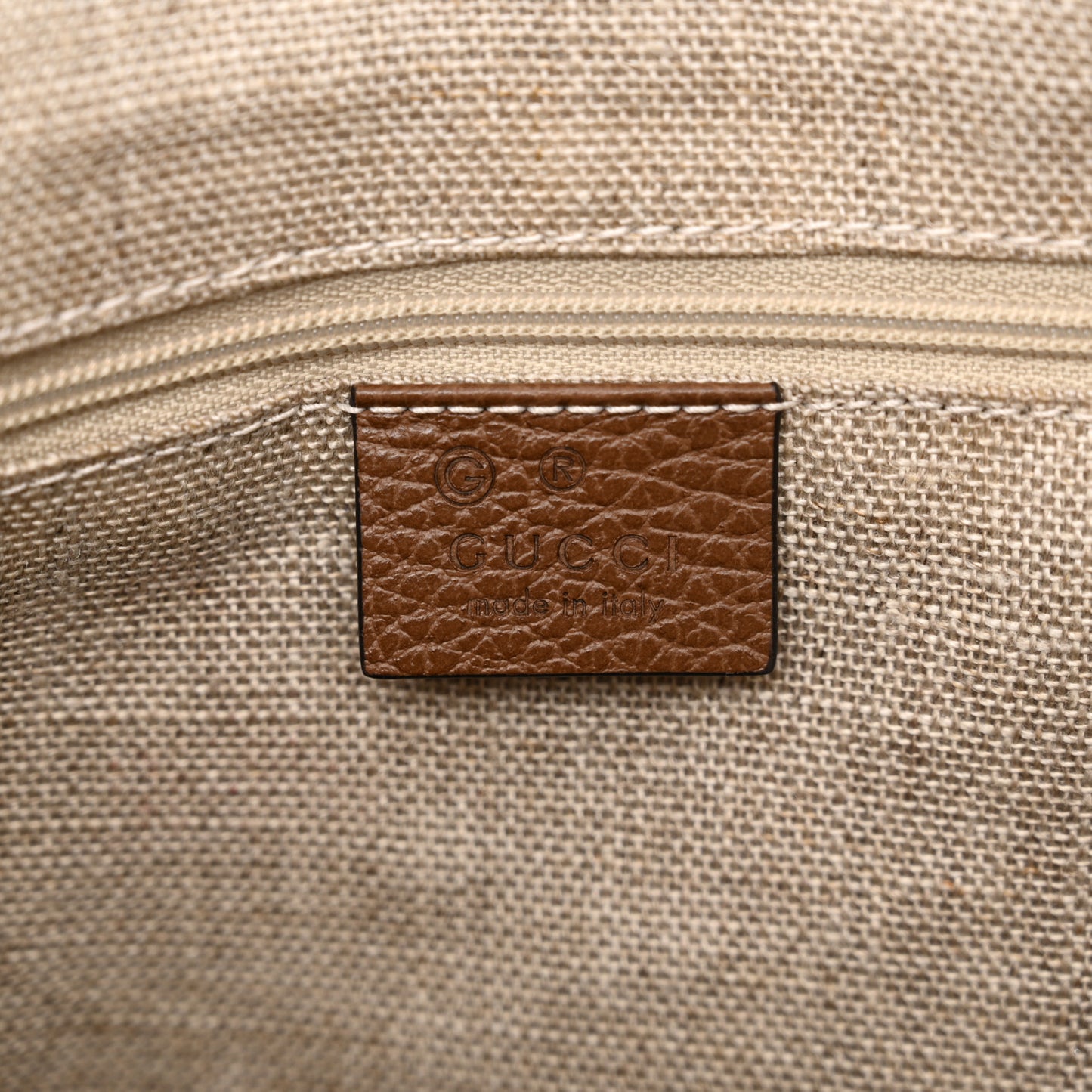 Soft GG Monogram Large Margaux Hobo Brown