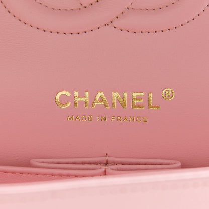 Chanel Caviar Quilted Medium Double Flap Pink 6 of 9