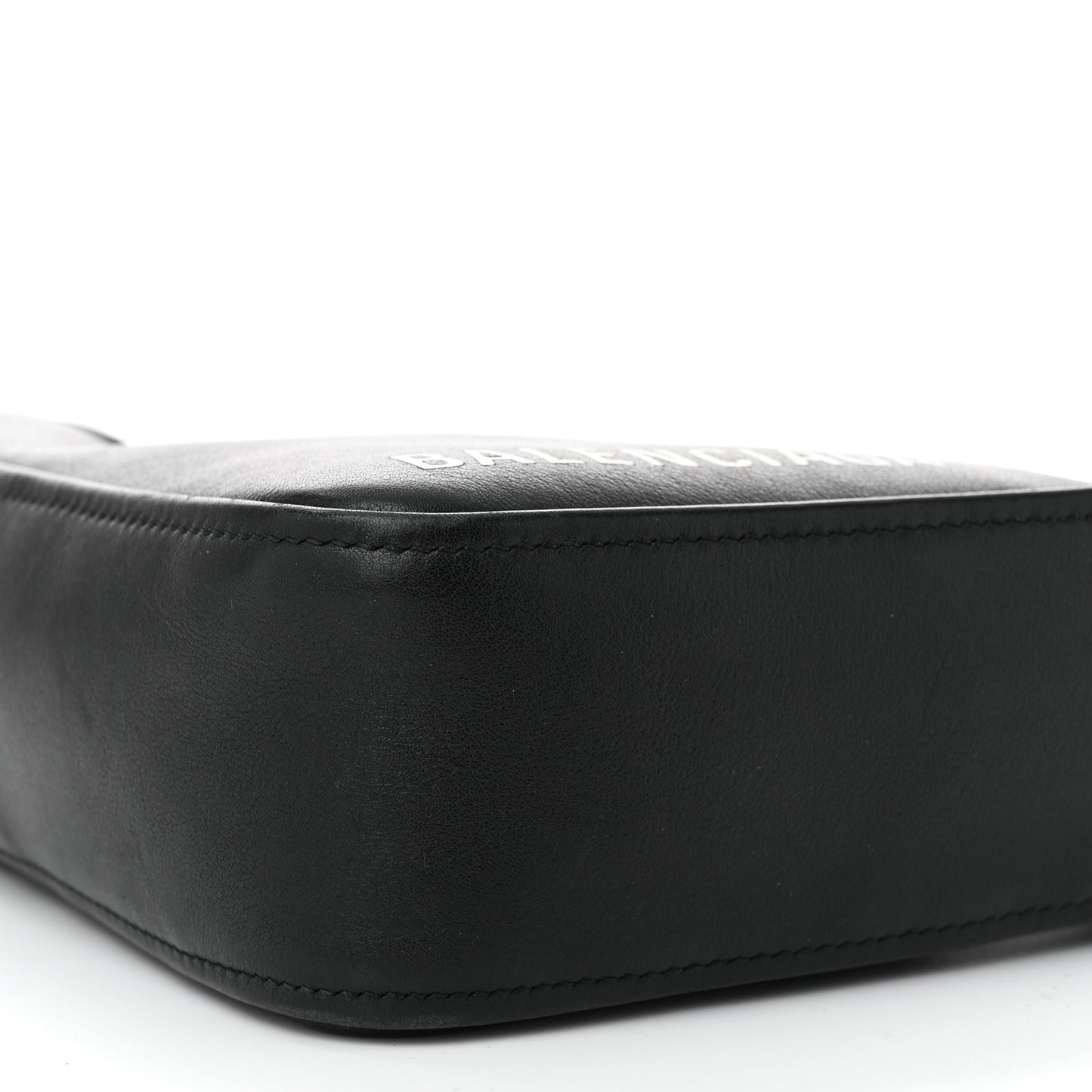Calfskin XS Triangle Duffle Black