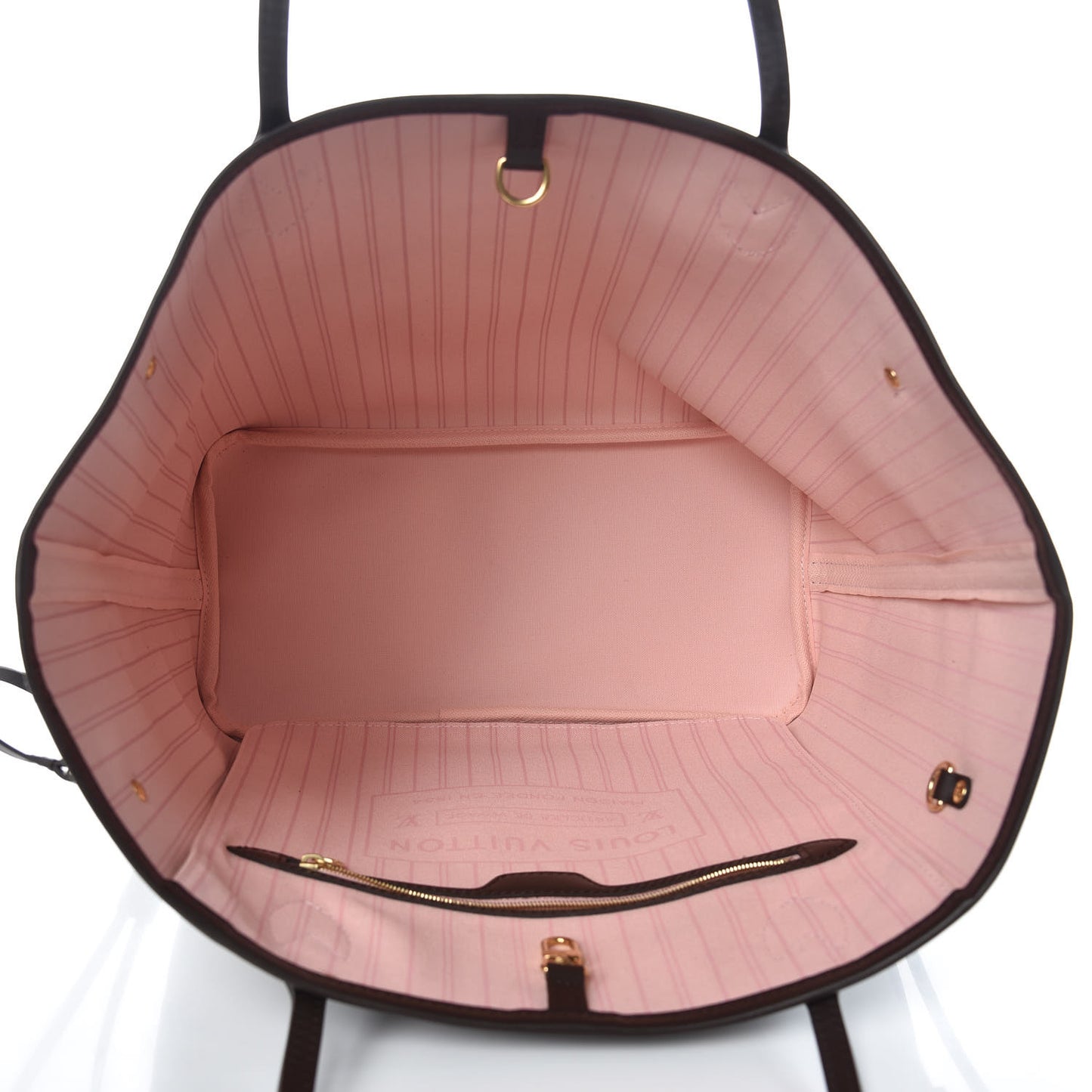 Damier Ebene Neo Neverfull MM Rose Ballerine