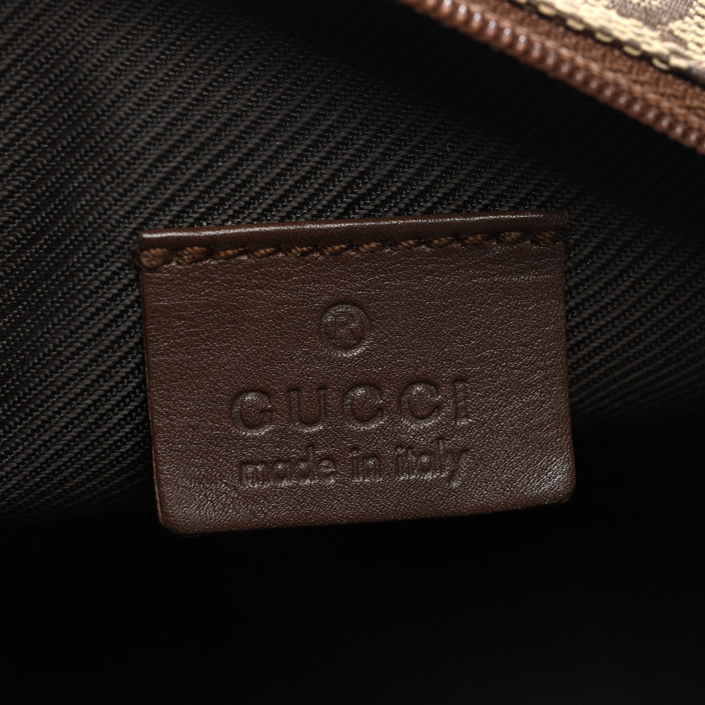 Monogram GG Pochette shoulder Bag Brown