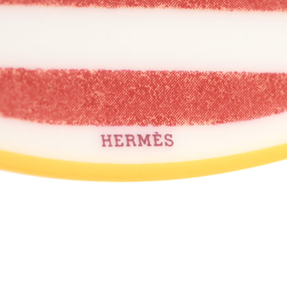 Hermes Porcelain Hippomobile Dessert Plate Set of 2 6 of 6
