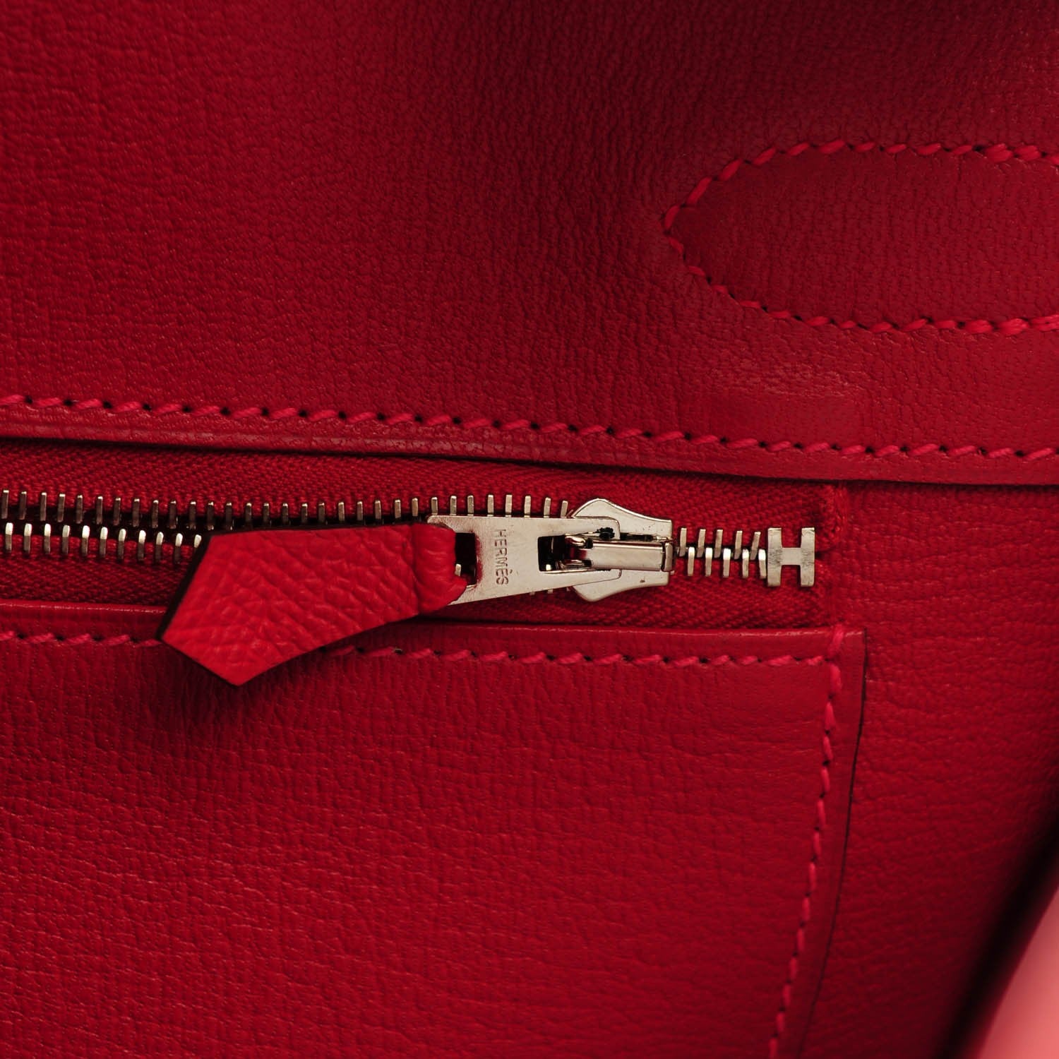 Hermes Epsom Birkin 30 Rouge Casaque 18 of 22
