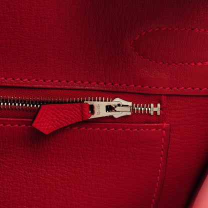 Hermes Epsom Birkin 30 Rouge Casaque 18 of 22