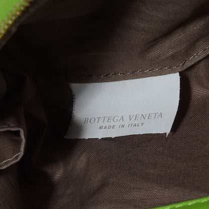 Bottega Veneta Silk Intrecciato Small Cosmetic Case Green Apple 8 of 9