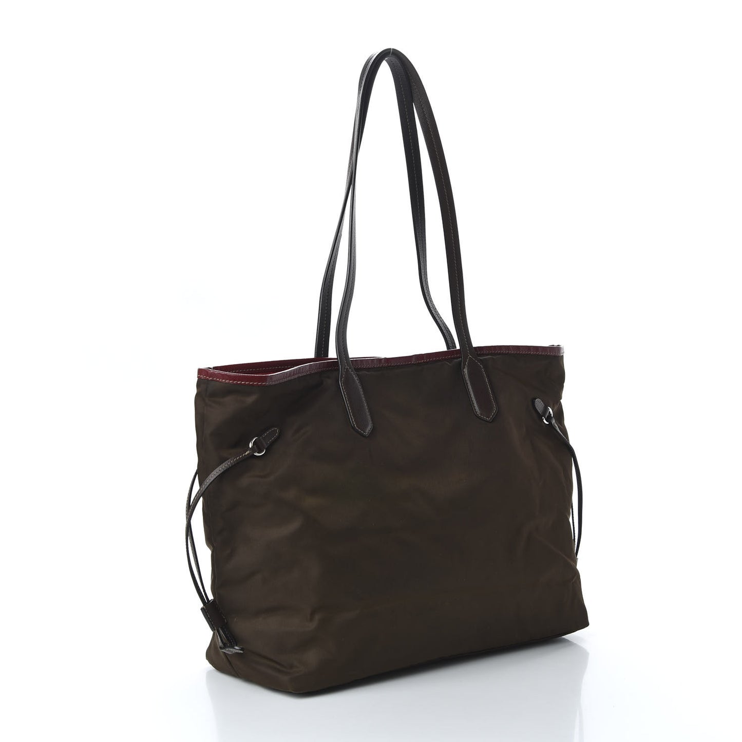 Tessuto Nylon Tote Brown