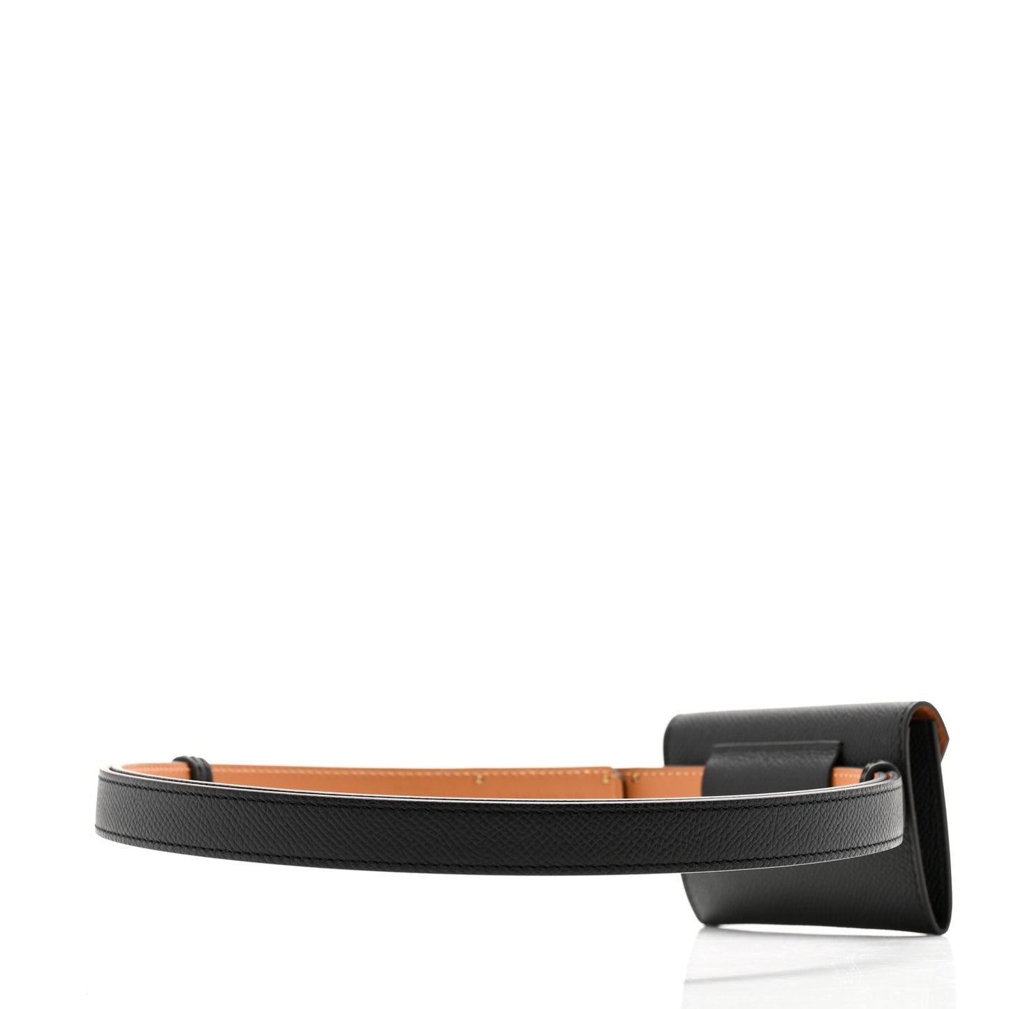 Epsom Kelly Pocket Belt Black