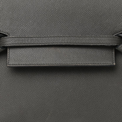 Celine Grained Calfskin Micro Belt Bag Grey 8 of 19