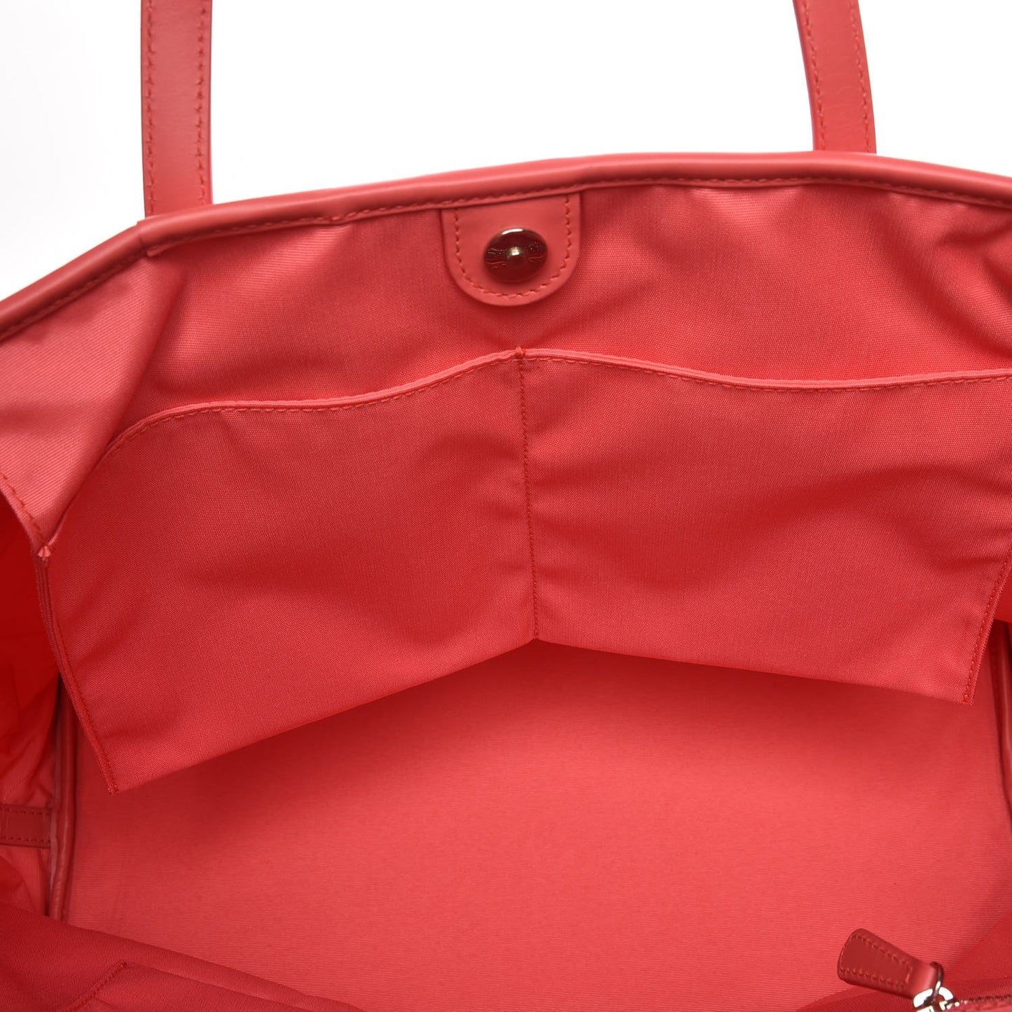 Canvas Cannage Medium Panarea Tote Coral