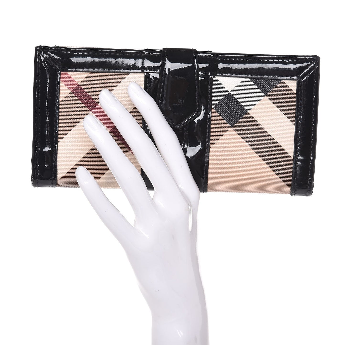 Nova Check Penrose Continental Wallet Black