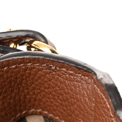 Burberry Calfskin Vintage Check Note Crossbody Bag Tan 13 of 13