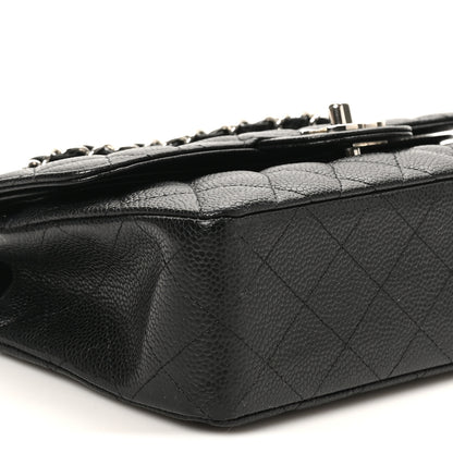 Chanel Caviar Quilted Small Double Flap Black 9 of 10