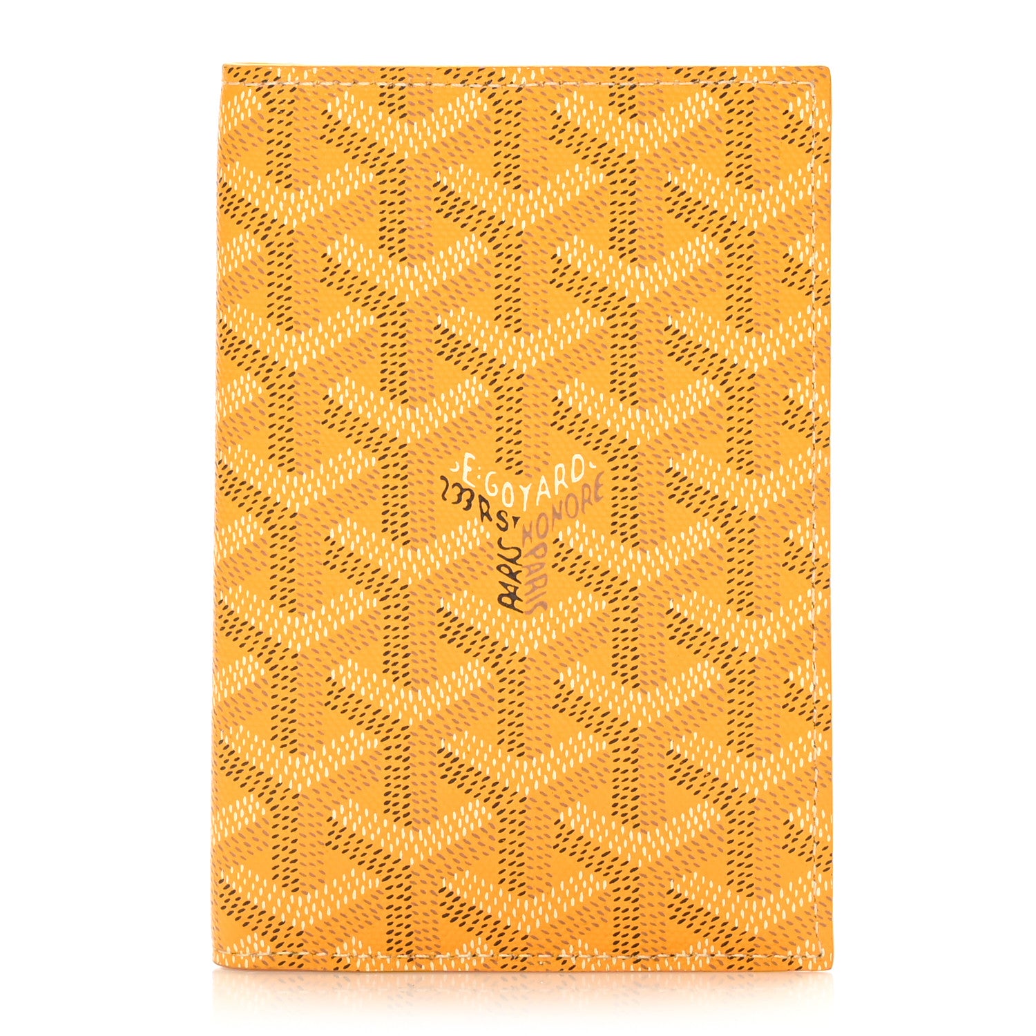 Goyard Goyardine Passport Wallet Yellow 1 of 6
