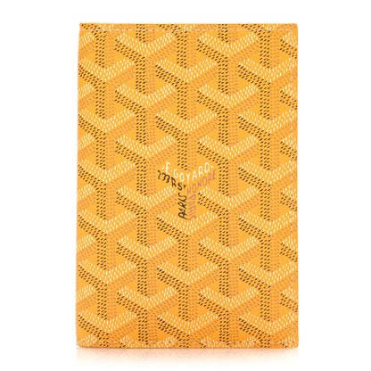 Goyard Goyardine Passport Wallet Yellow 1 of 6
