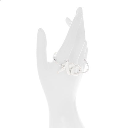 Tiffany Sterling Silver Paloma Picasso XO Bangle Bracelet 2 of 4