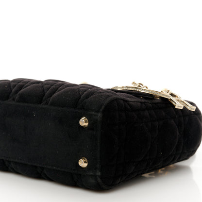Christian Dior Velvet Mini Lady Dior Black 10 of 10