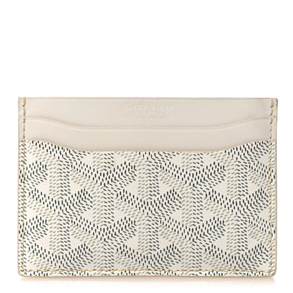 Goyard Goyardine Saint Sulpice Card Holder White 1 of 6