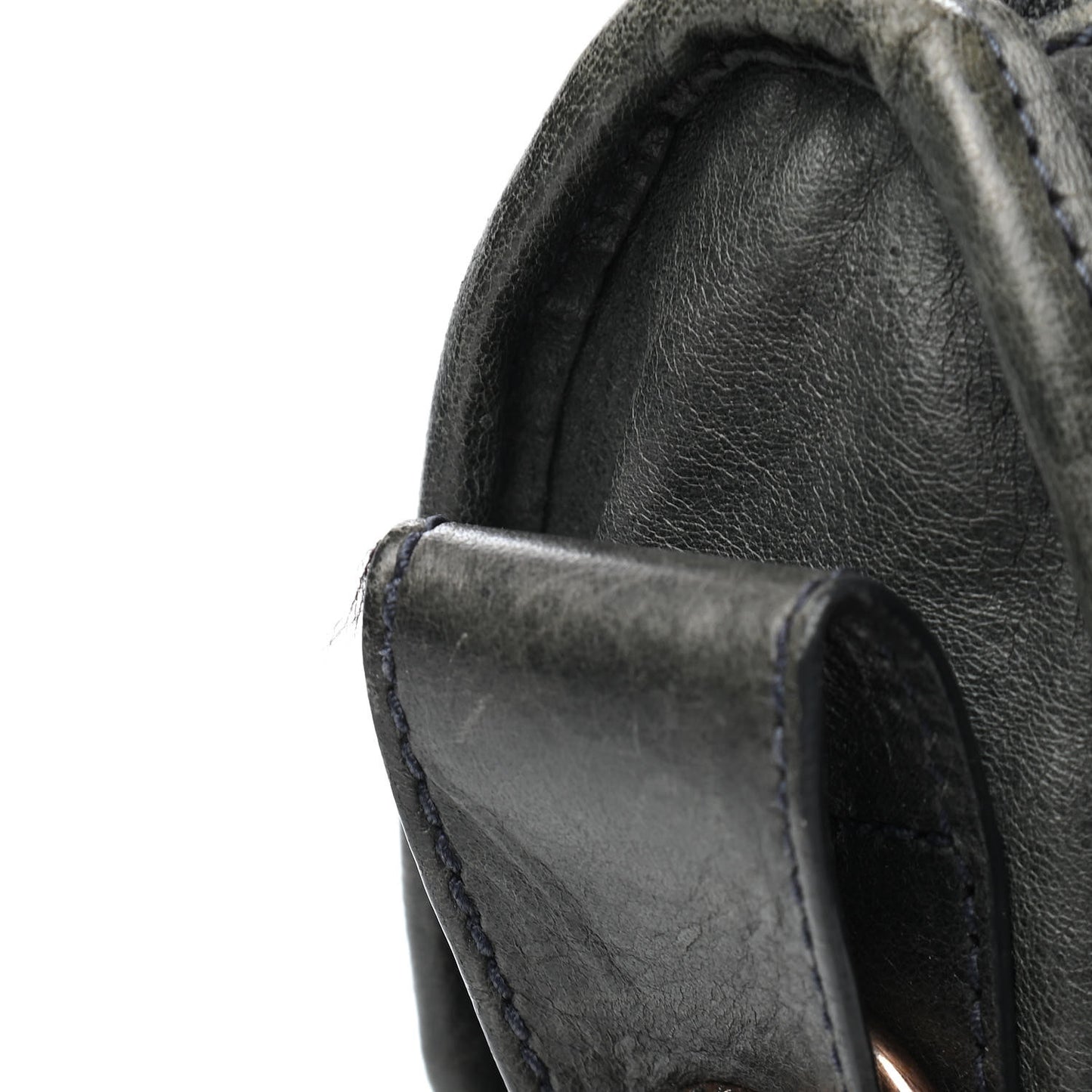 Agneau Giant 21 Rose Gold Hardware City Anthracite