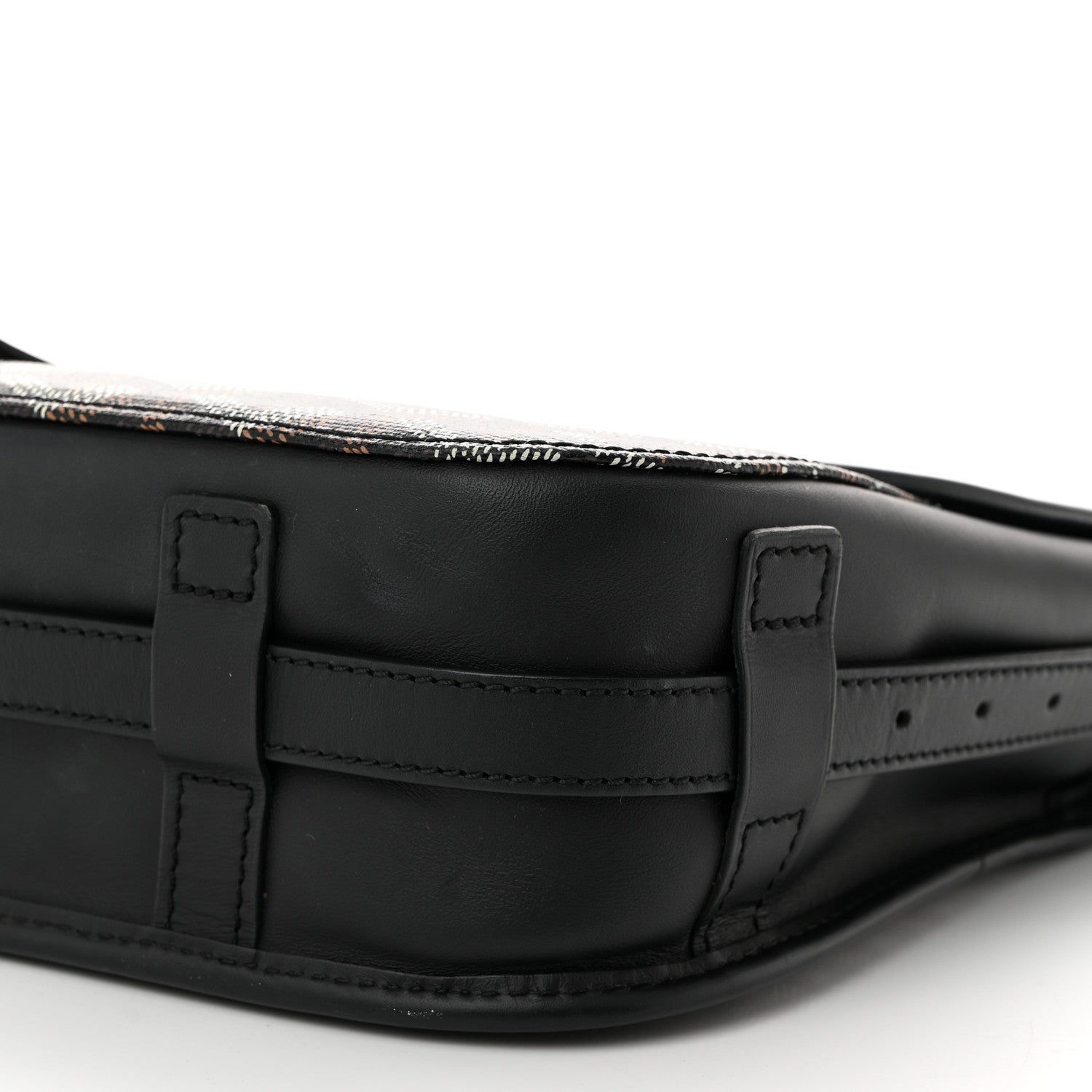 Goyard Goyardine Belvedere II MM Messenger Bag Black 9 of 10