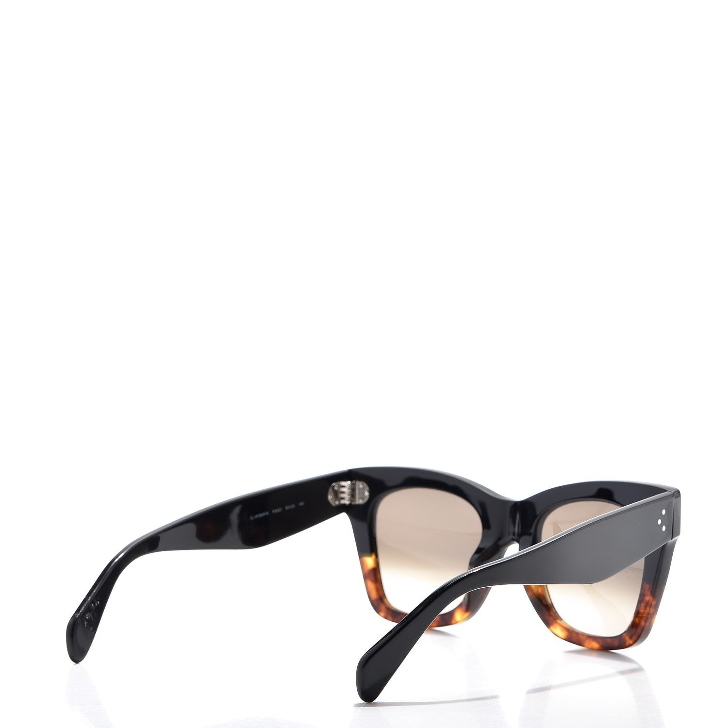 Celine Catherine Sunglasses CL 41098/F/S Black Havana 4 of 7