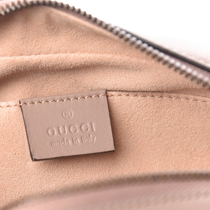 Gucci Calfskin Matelasse Small GG Marmont Chain Shoulder Bag Porcelain Rose 6 of 11