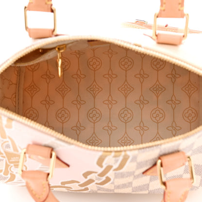 Louis Vuitton Damier Azur Nautical Speedy Bandouliere 25 5 of 9