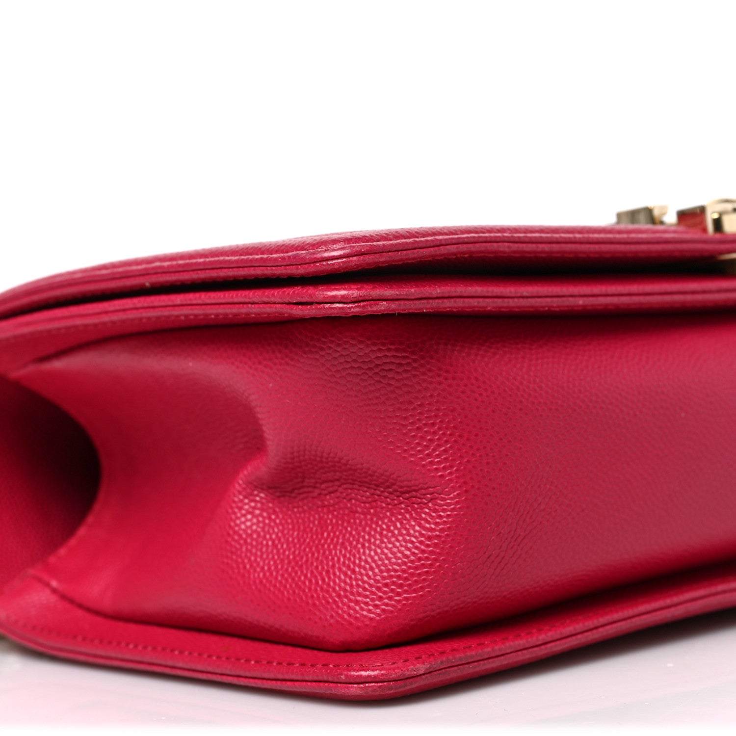 Chanel Caviar Quilted Medium Boy Flap Fuchsia 8 of 9
