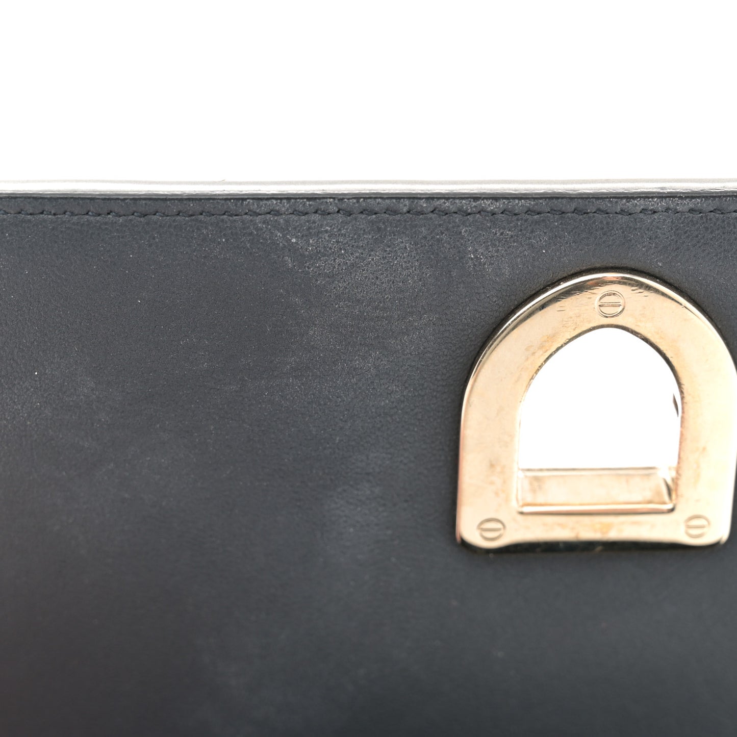 Metallic Patent Micro-Cannage Small Diorama Flap Bag Silver
