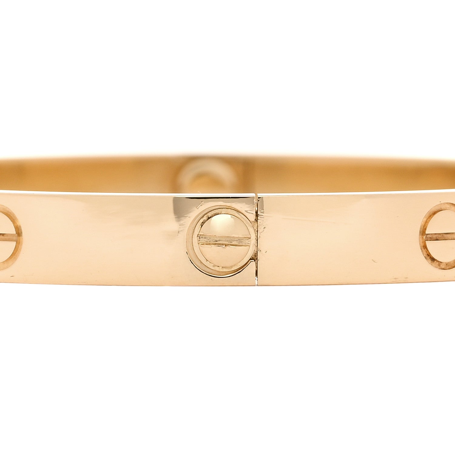 Cartier 18K Yellow Gold LOVE Bracelet 18 4 of 9