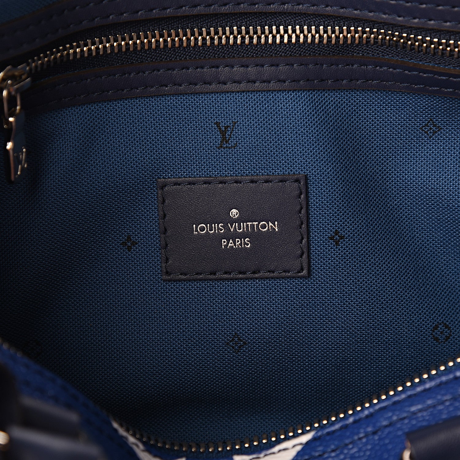 Louis Vuitton Monogram Escale Speedy Bandouliere 30 Blue 5 of 10