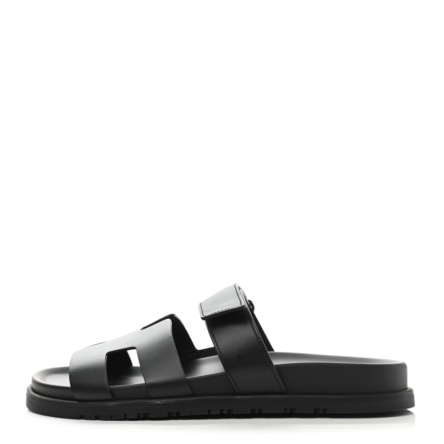 Calfskin Womens Chypre Sandals 39 Black