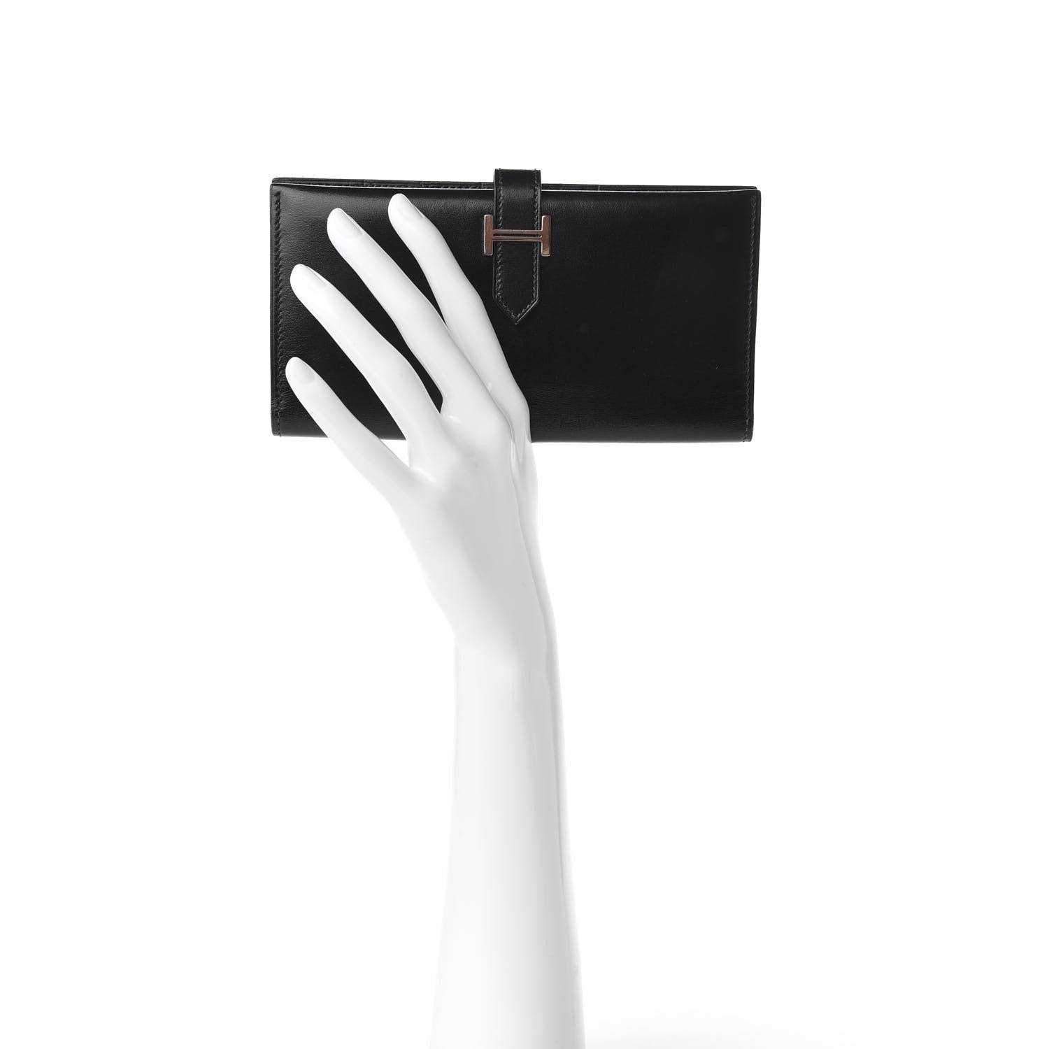 Hermes Box Bearn Wallet Black 2 of 7